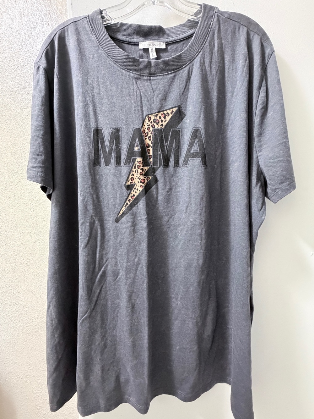 Maurices Charcoal Gray Graphic Tee